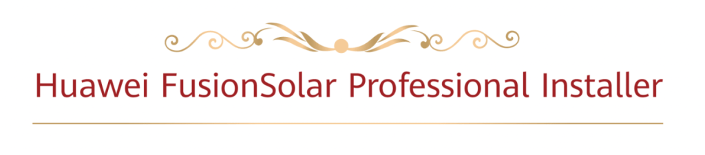 huawei fusionsolar proffesional installer solarius